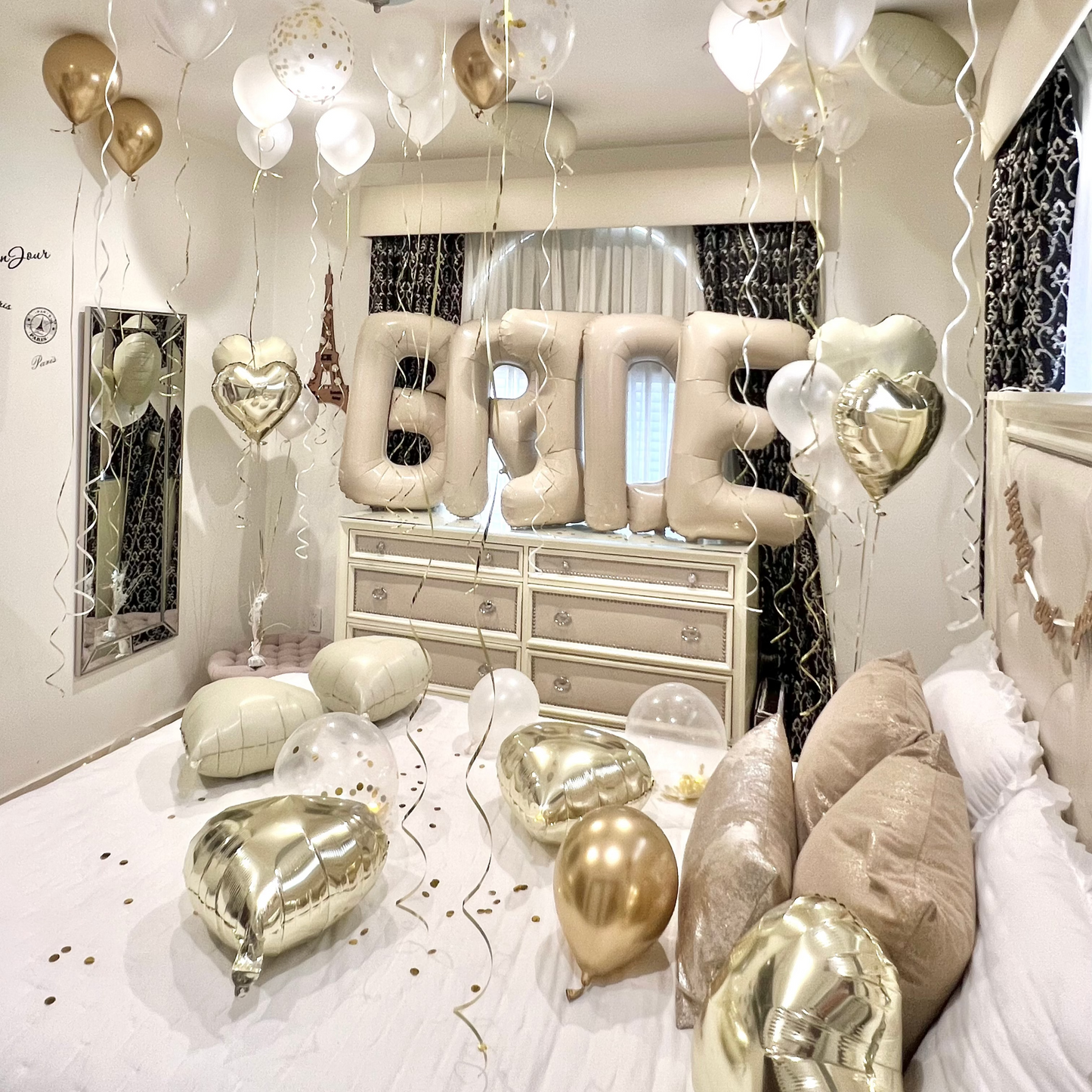 Magical Room Makeover + 100 Roses Bouquet